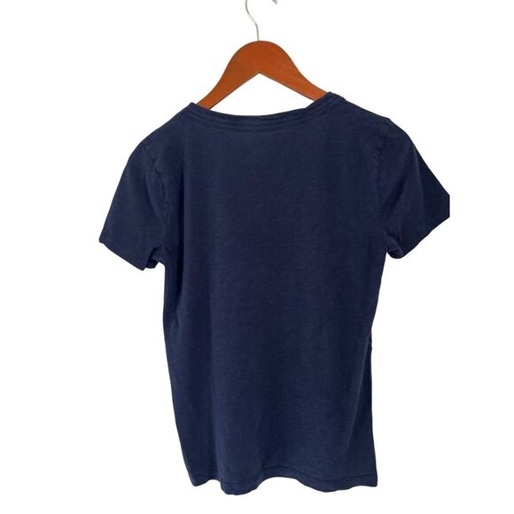 J.Crew Vintage Cotton Tee in Navy Blue Crewneck T-Shirt Short Sleeve Size Small - Picture 7 of 7